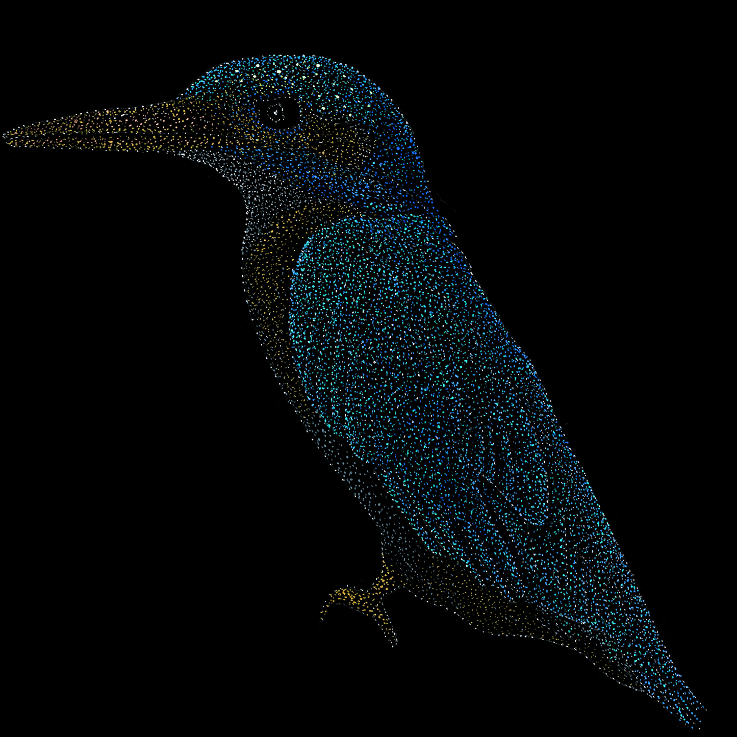 Amrit the Kingfisher, Animals, Jindots, 2025 tshirt