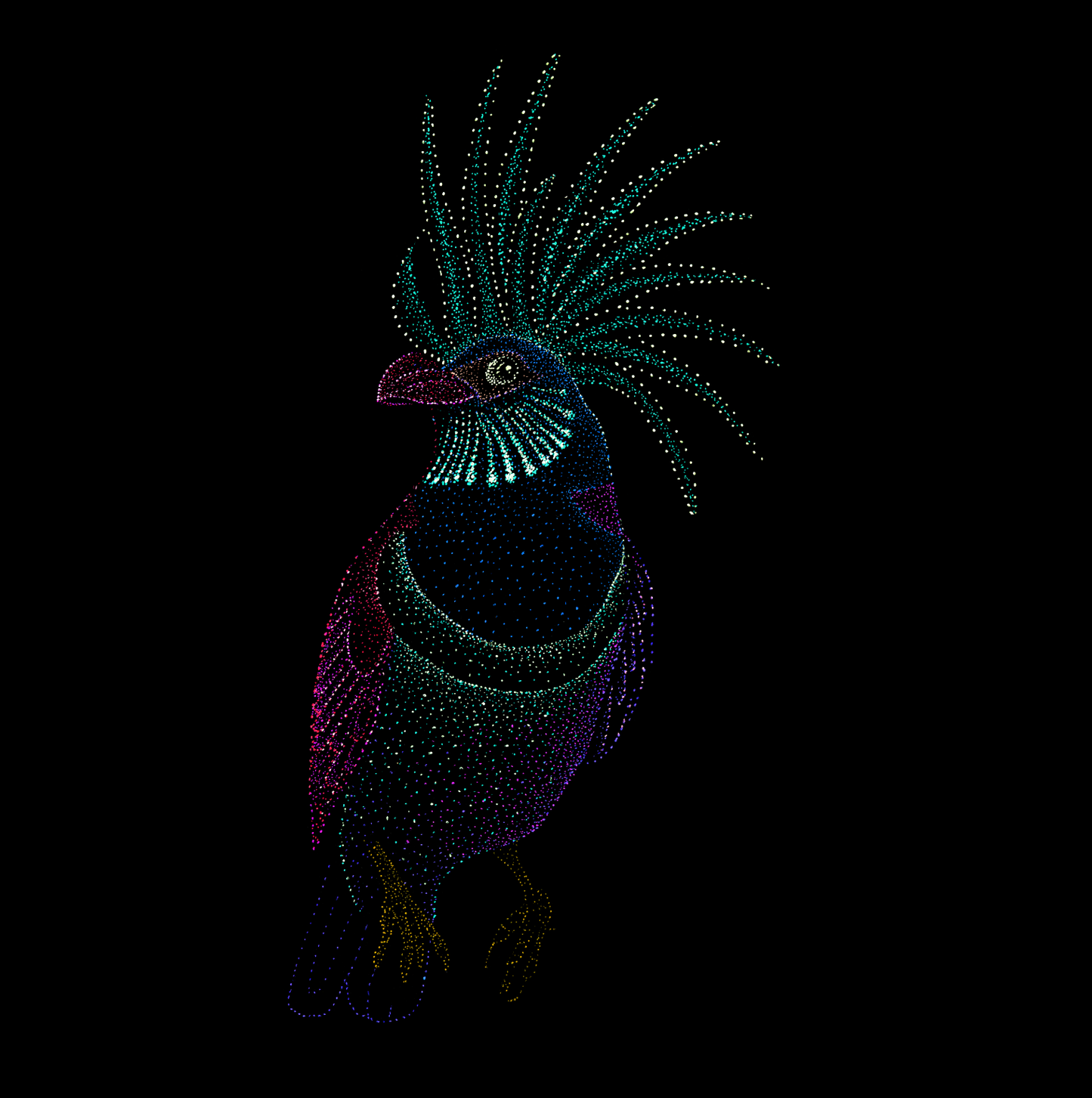 Aurora the bird, Animals, Jindots, 2025