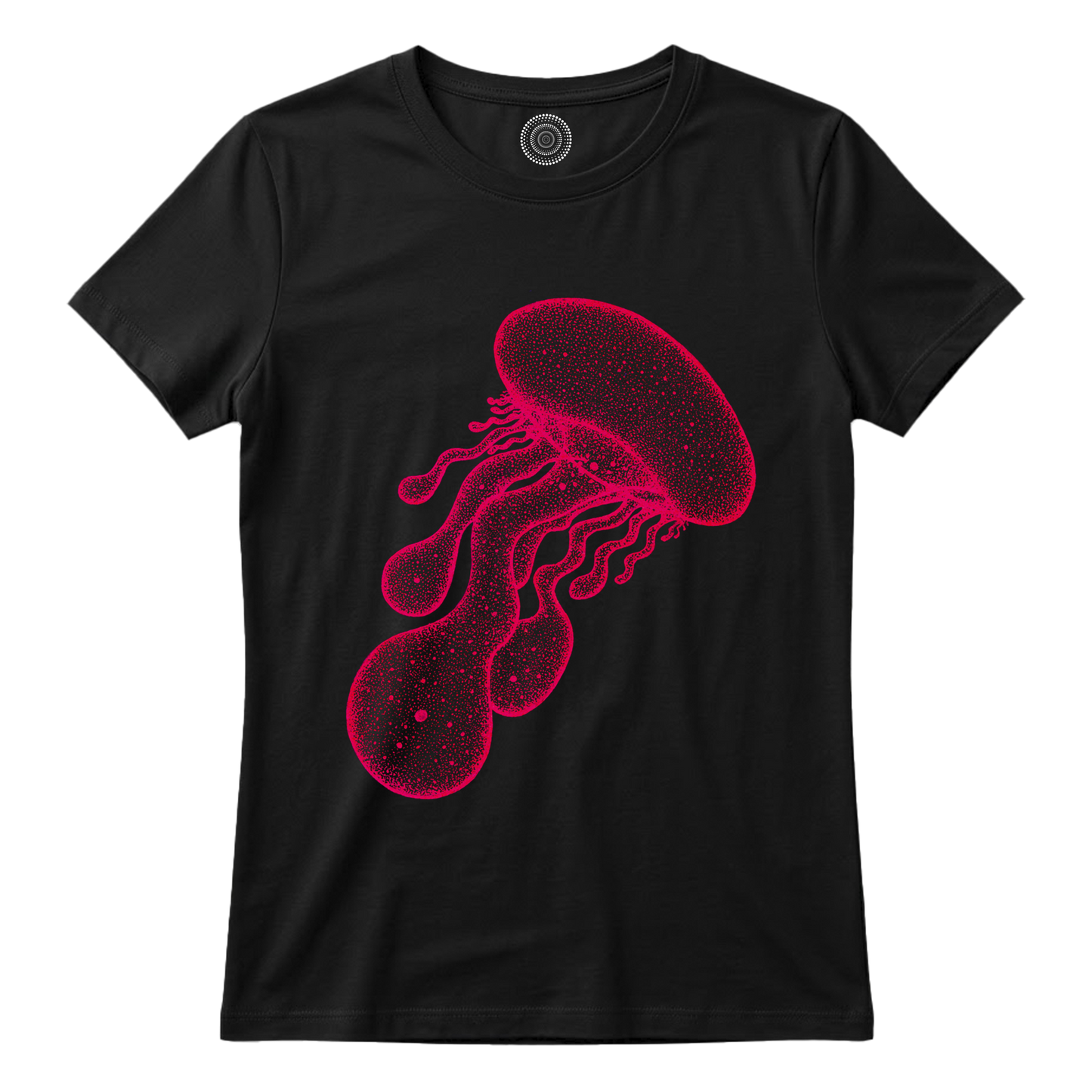 Trippy Red Jellyfish