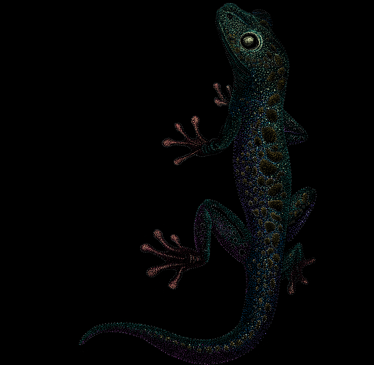 thai-gecko-psychedelic-tropical-scuba-animal-underwater-art-clothing-tshirt-goft-art-print