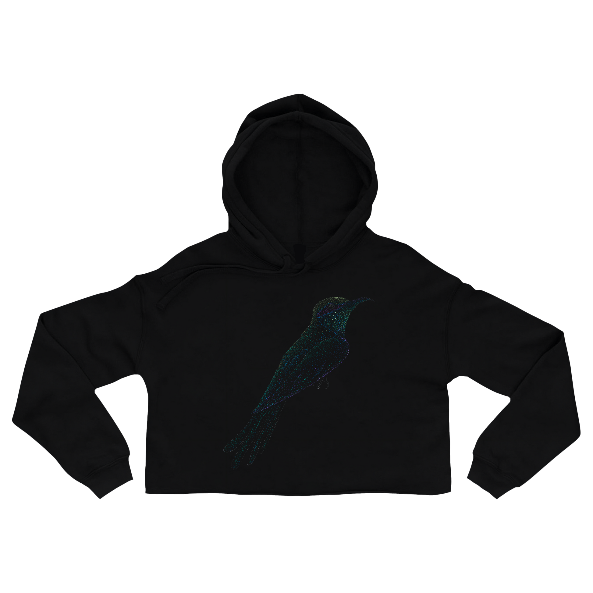 black-t-shirt-top-women-female-wildlife-nature-design-kadri-bird