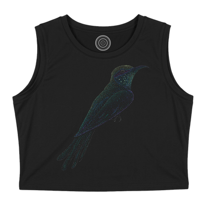 black-Crop-top-women-female-wildlife-nature-design-kadri-bird