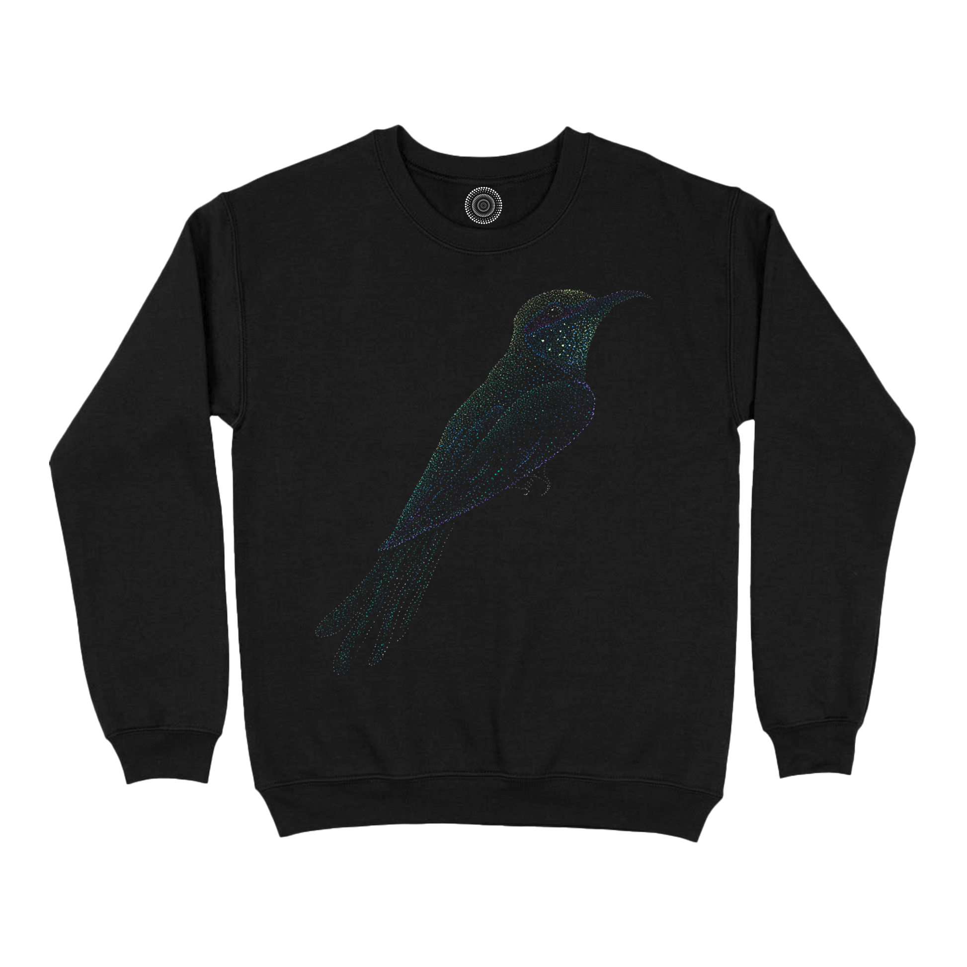 Wildlife-nature-sweatshirt-men-black-kadri-bird