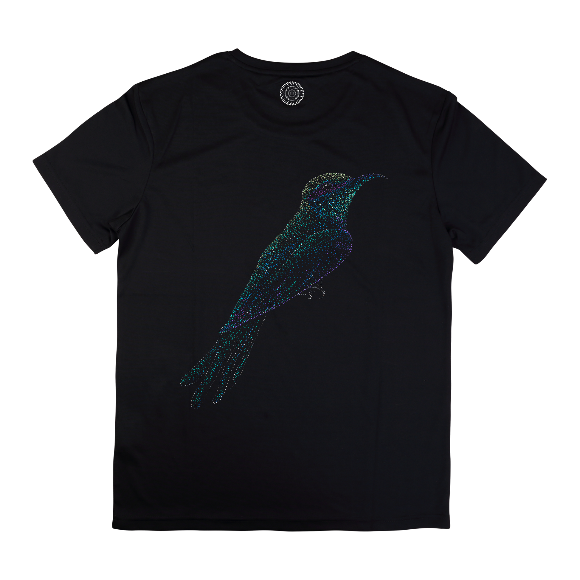 Wildlife-nature-gift-idea-tshirt-black-kids-women-kadri-bird