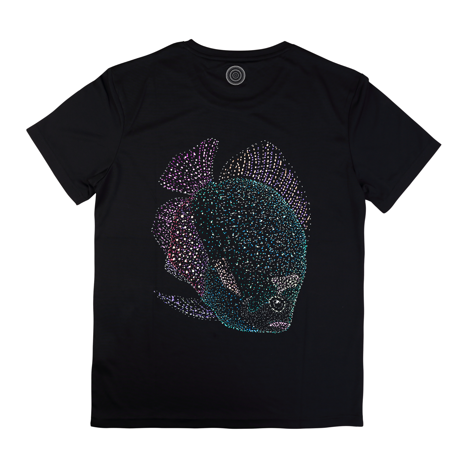 black-t-shirt-top-women-female-wildlife-nature-design-vipul-fish