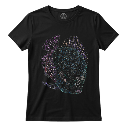 Wildlife-nature-gift-idea-tshirt-black-kids-women-vipul-fish