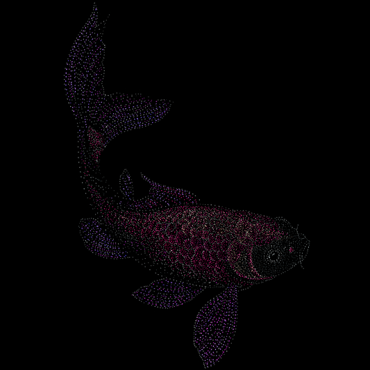 Unisex T-shirt: Koi, Underwater, Jindots, 2025